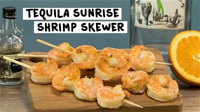 Tequila Sunrise Shrimp Skewer thumbnail