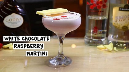 White Choc Raspberry Martini thumbnail