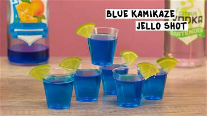 Blue Kamikaze Jello Shot thumbnail
