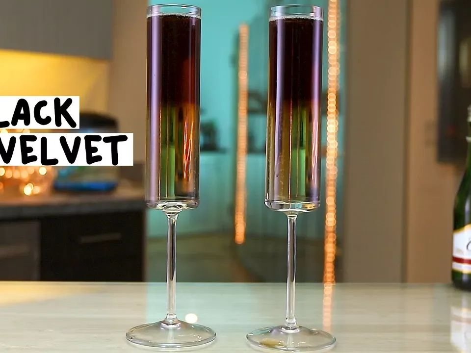 Black and Velvet Cocktail Recipe