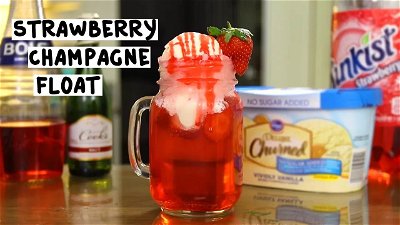 Strawberry Champagne Float thumbnail
