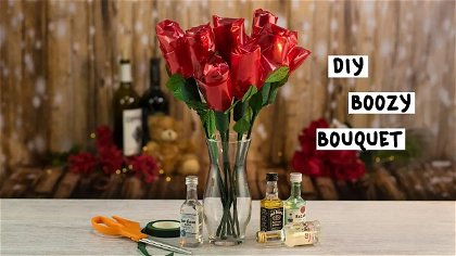 DIY Boozy Bouquet thumbnail