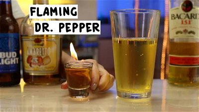 Flaming Dr. Pepper thumbnail