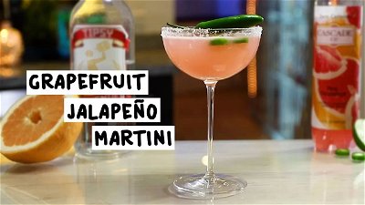 Grapefruit Jalapeño Martini thumbnail