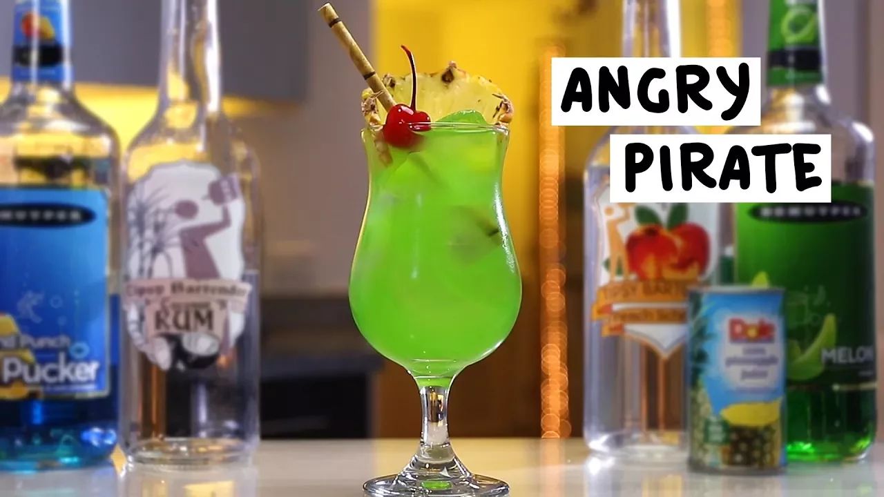 Angry Pirate Cocktail Recipe