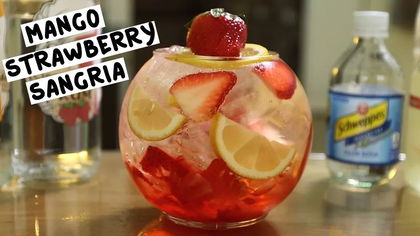 Mango Strawberry Sangria Bowl thumbnail