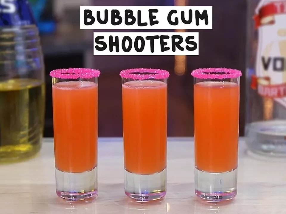 Bubblegum Shooters Cocktail Recipe