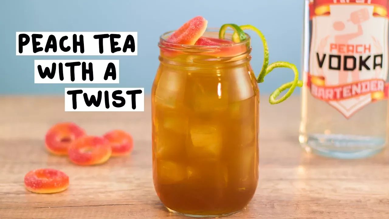 Strawberry Peach Iced Tea - A Classic Twist