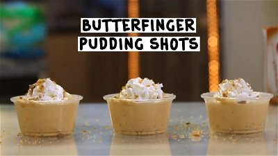 Butterfinger Pudding Shots thumbnail