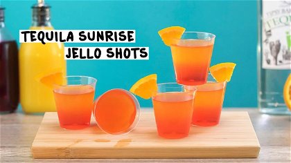 Tequila Sunrise Jello Shots thumbnail