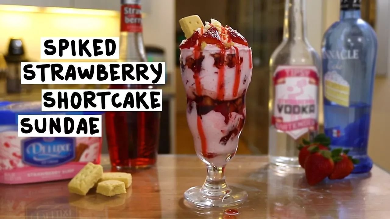 Spiked Strawberry Shortcake Sundae thumbnail