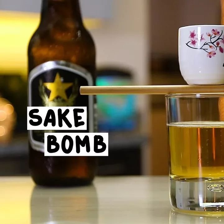 Sake Bomb - Recipe - Vintage American Cocktails