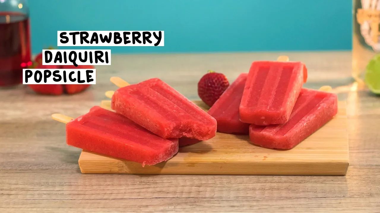 Strawberry Daiquiri Popsicle thumbnail