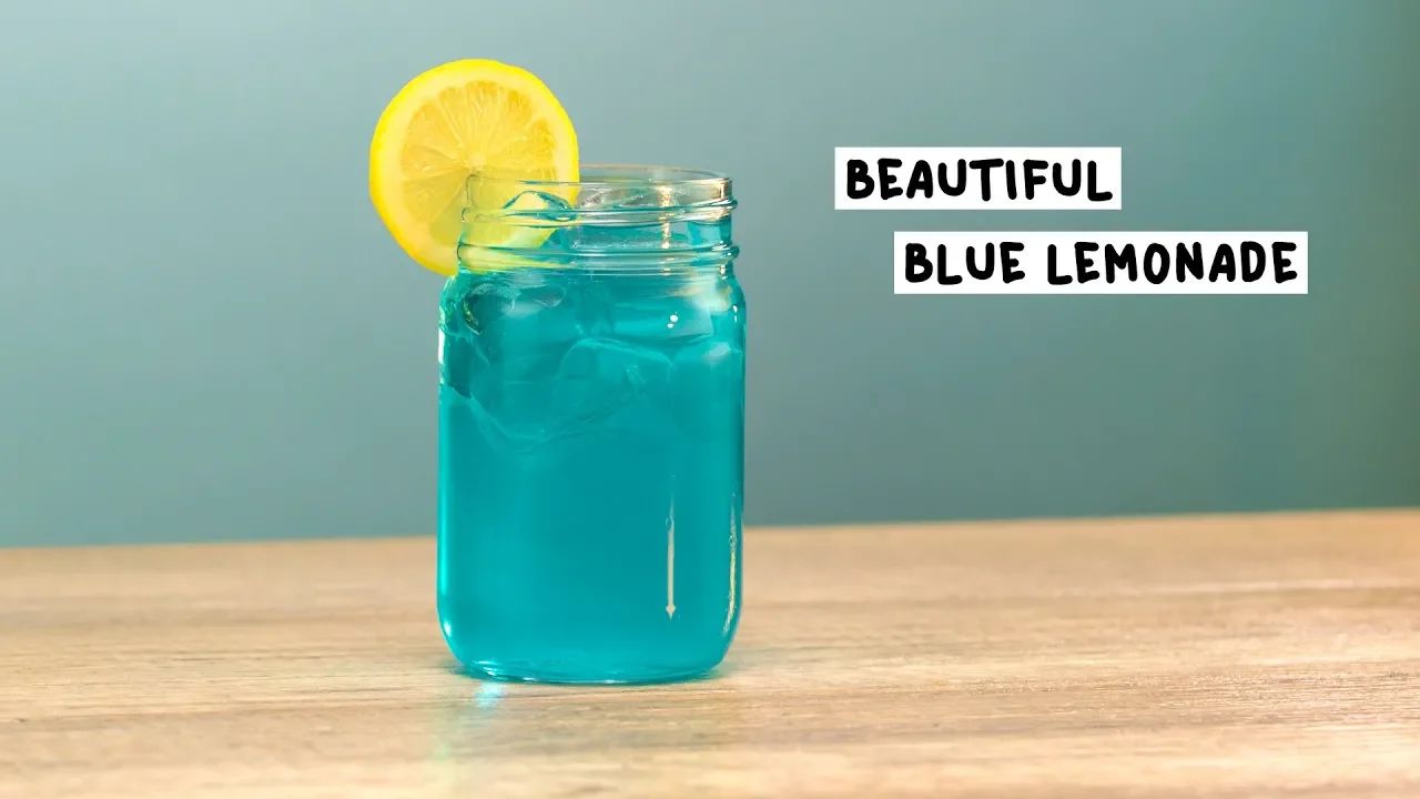 Beautiful Blue Lemonade Cocktail Recipe