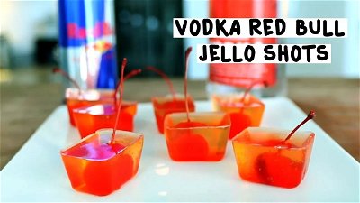 Vodka Red Bull Jello Shots thumbnail
