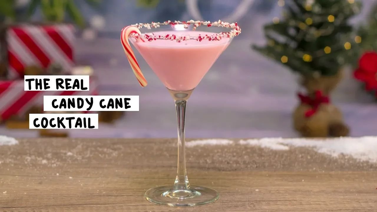 The Real Candy Cane Cocktail thumbnail