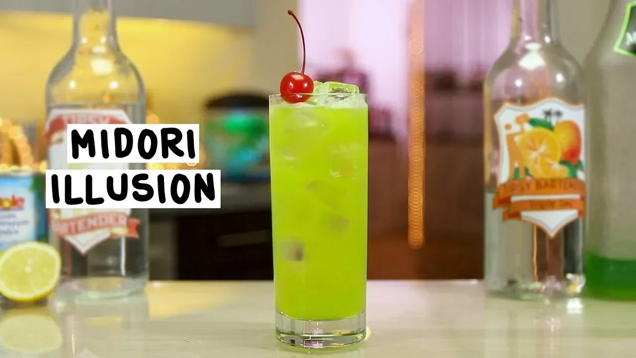 Midori Illusion - Another Cocktail Blog