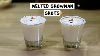 Melted Snowman Shots thumbnail