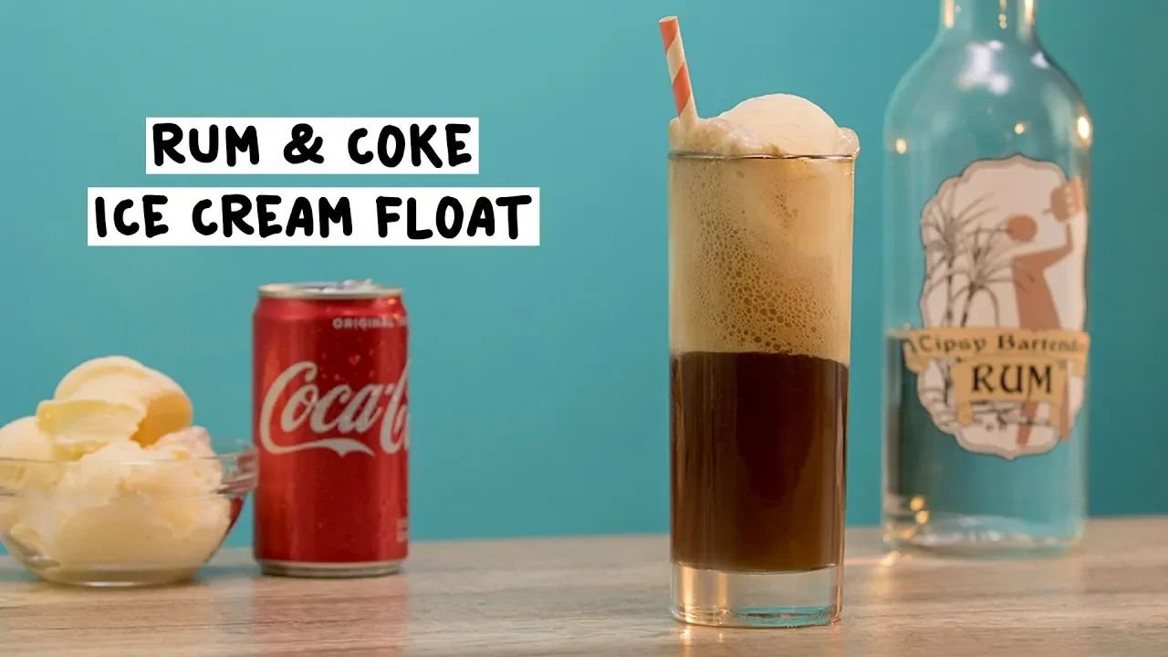 Rum And Coke Ice Cream Float thumbnail