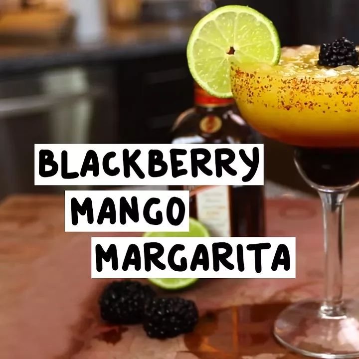 Blackberry Mango Margarita Tail Recipe