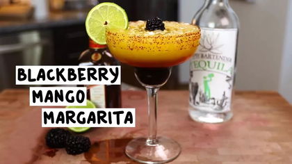 Blackberry Mango Margarita thumbnail
