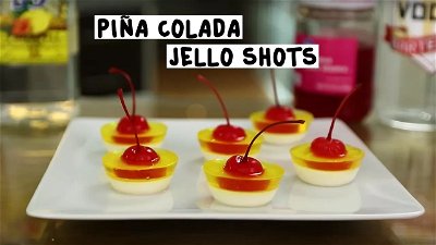 Piña Colada Jello Shots thumbnail