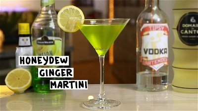 Honeydew Ginger Martini thumbnail