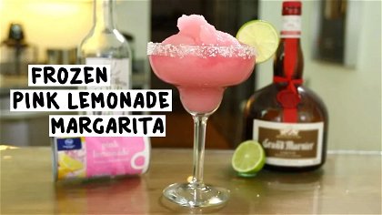 Frozen Pink Lemonade Margarita thumbnail