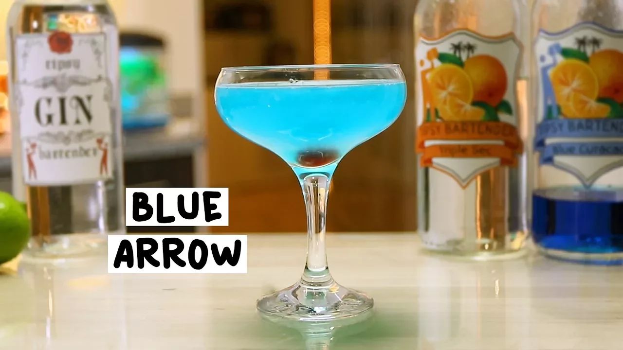 Blue Arrow Cocktail Recipe