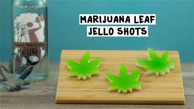 Marijuana Leaf Shaped Jello Shots thumbnail