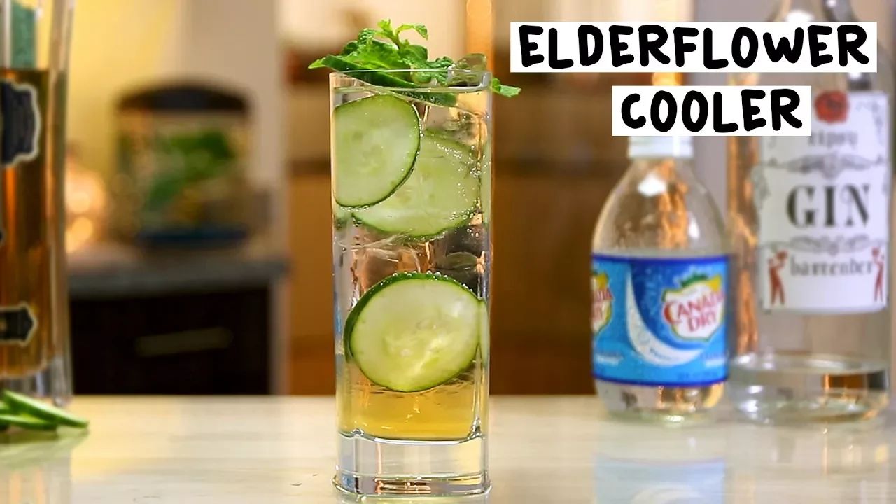Elderflower Cooler Cocktail Recipe