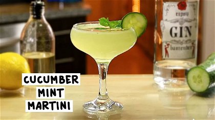 Cucumber Mint Martini thumbnail