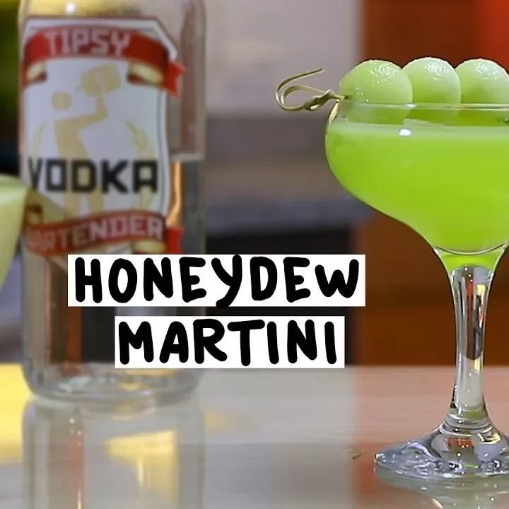Honeydew Martini Tail Recipe