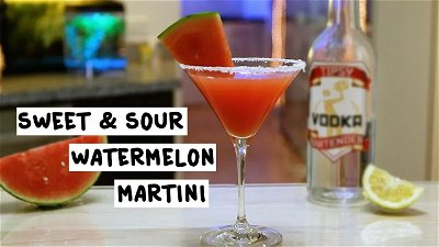 Sweet & Sour Watermelon Martini thumbnail