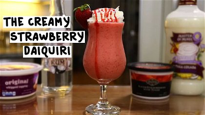 Creamy Strawberry Daiquiri thumbnail