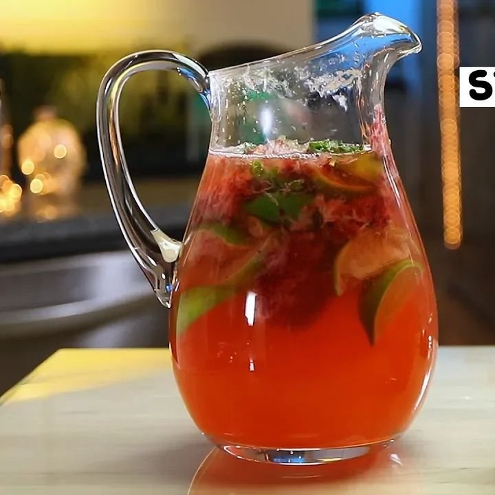 Strawberry Mojito Pitcher Cocktail Recipe