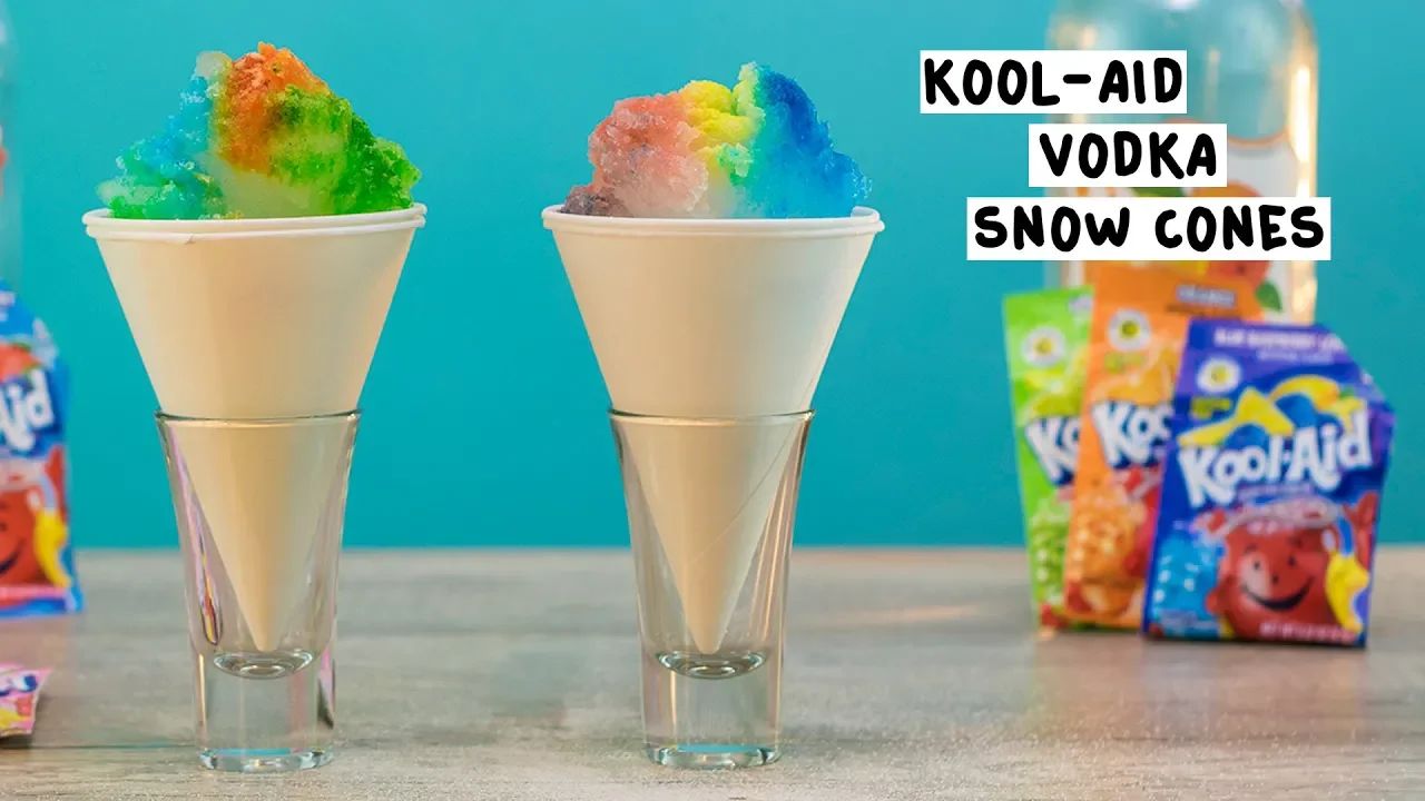 Kool Aid Vodka Snowcone Cocktail Recipe