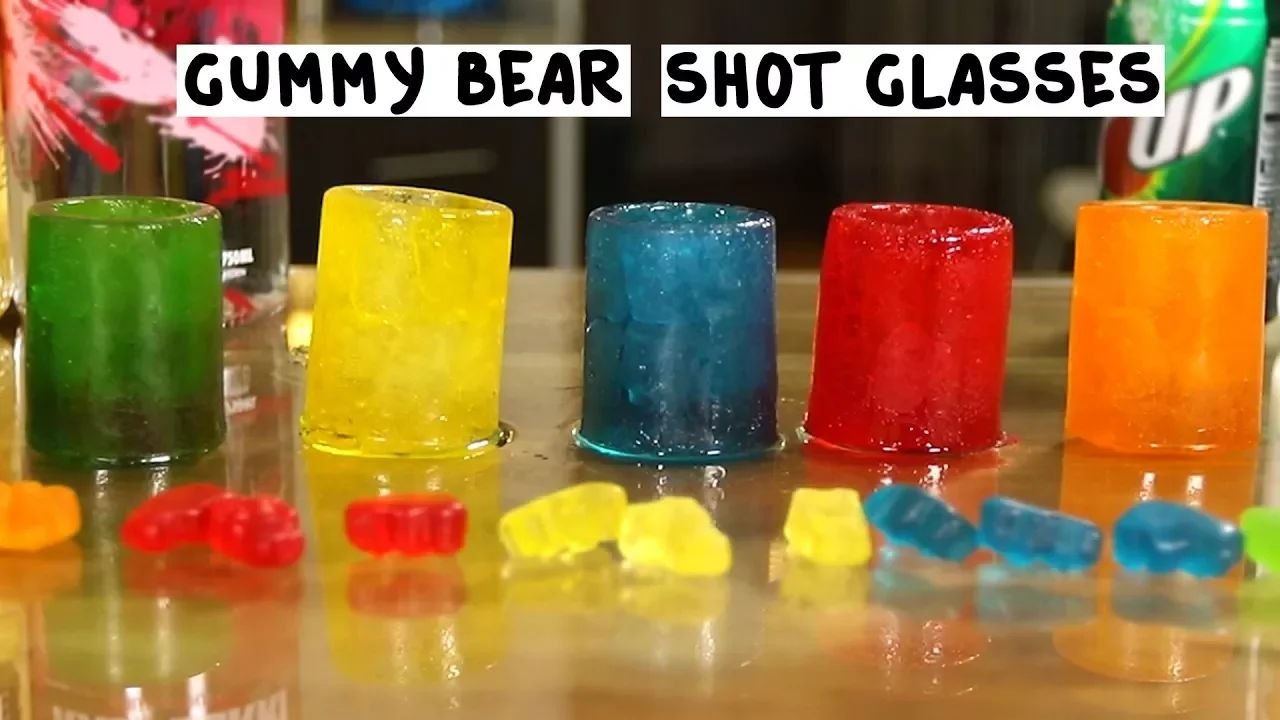Gummy Bear Shot Glasses & White Gummy Bear Shot thumbnail