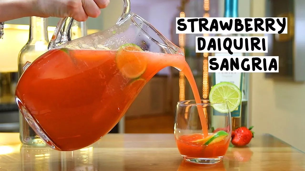 Strawberry Daiquiri Sangria thumbnail