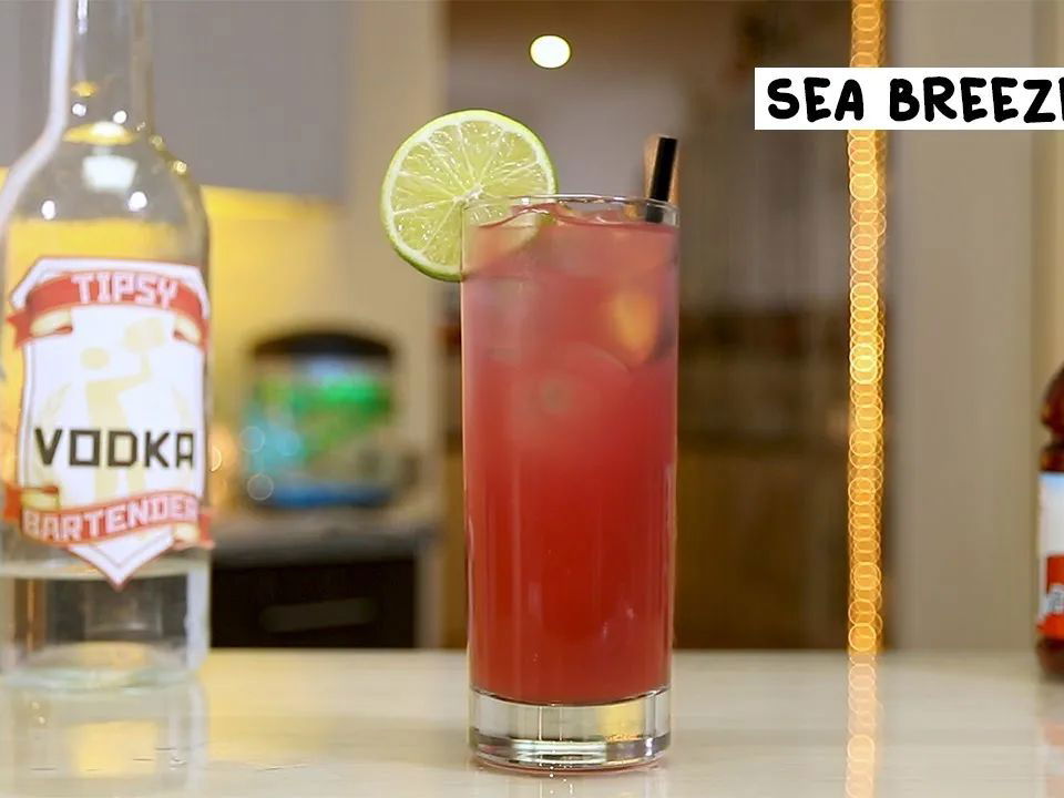 Island Breeze Cocktail (Vodka Drink) - Crazy for Crust