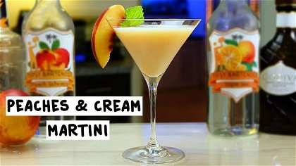 Peaches & Cream Martini thumbnail