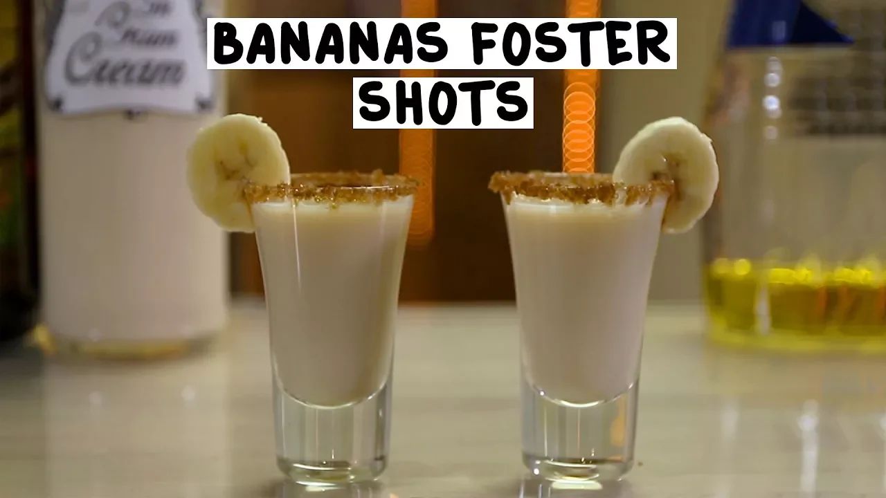 Bananas Foster Shots Cocktail Recipe