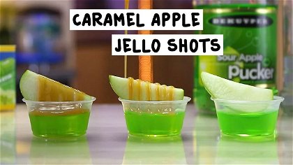 Caramel Apple Jello Shots thumbnail