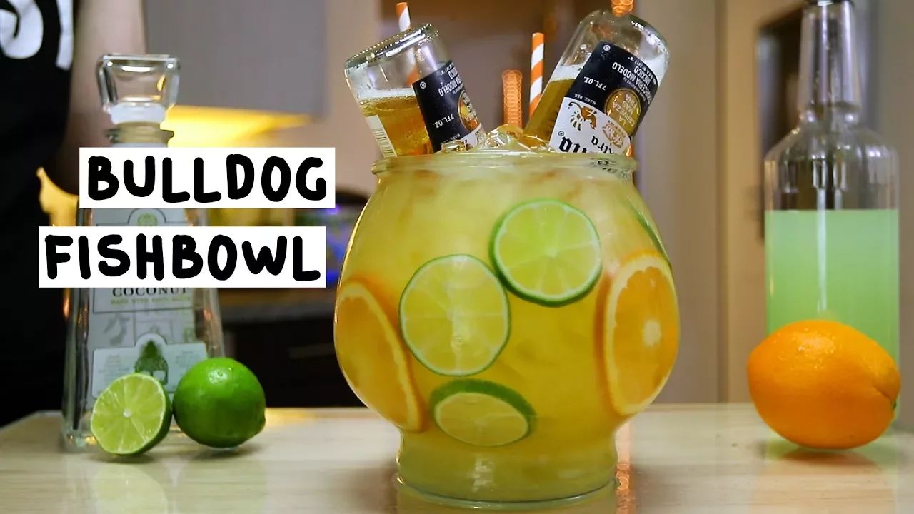 Bulldog Fishbowl Cocktail Recipe