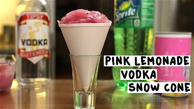 Pink Lemonade Vodka Snow Cone thumbnail