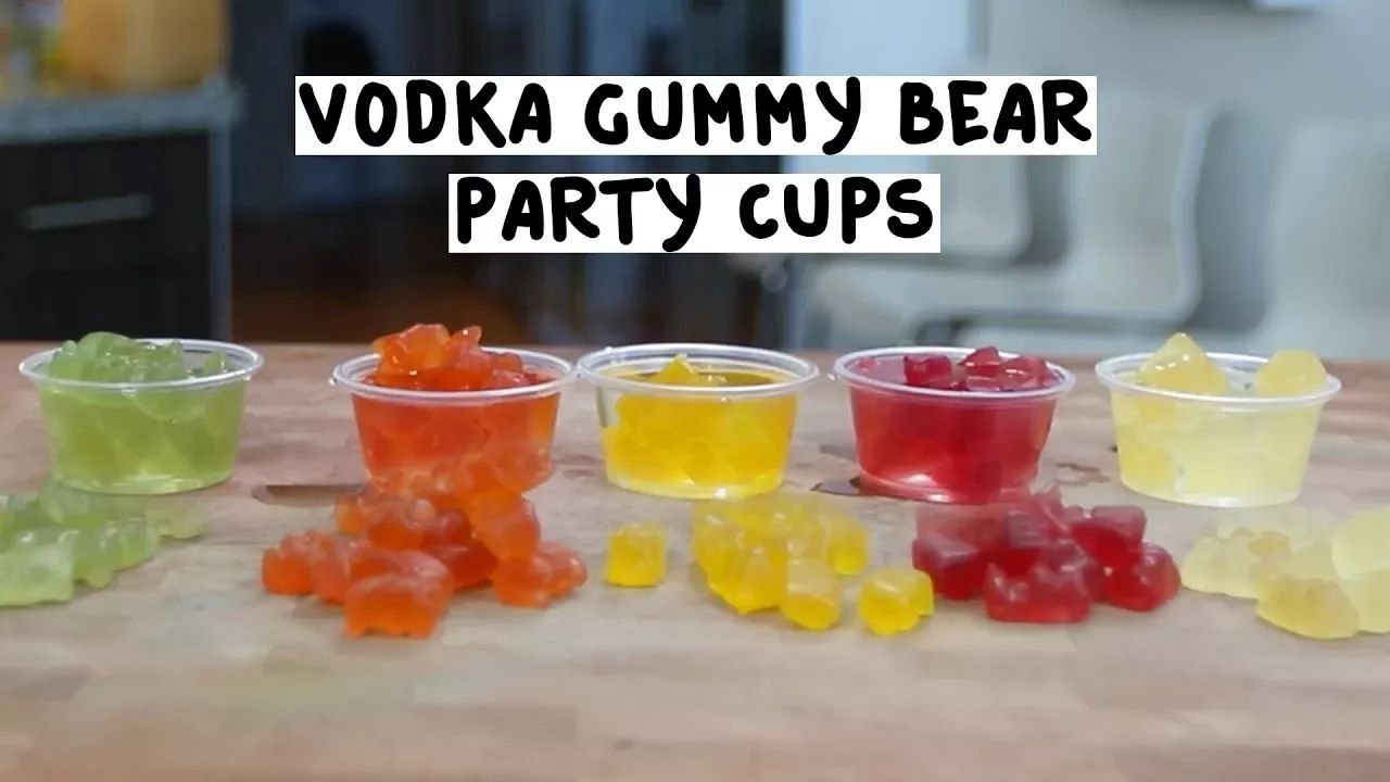 Vodka Gummy Bear Party Cups thumbnail