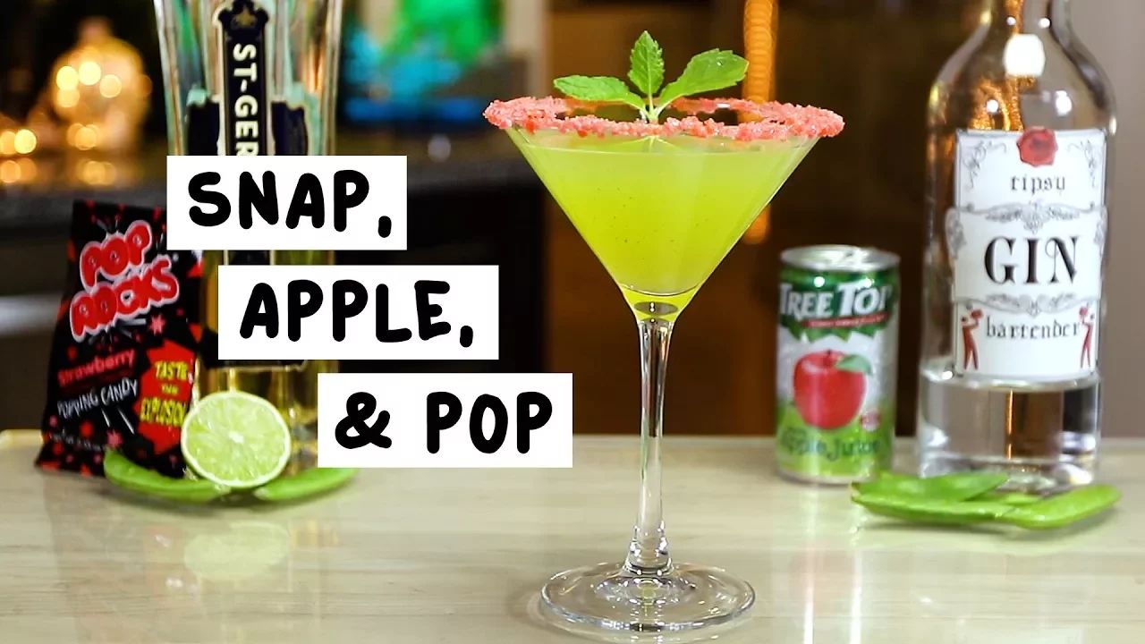 Snap, Apple & Pop Cocktail Recipe