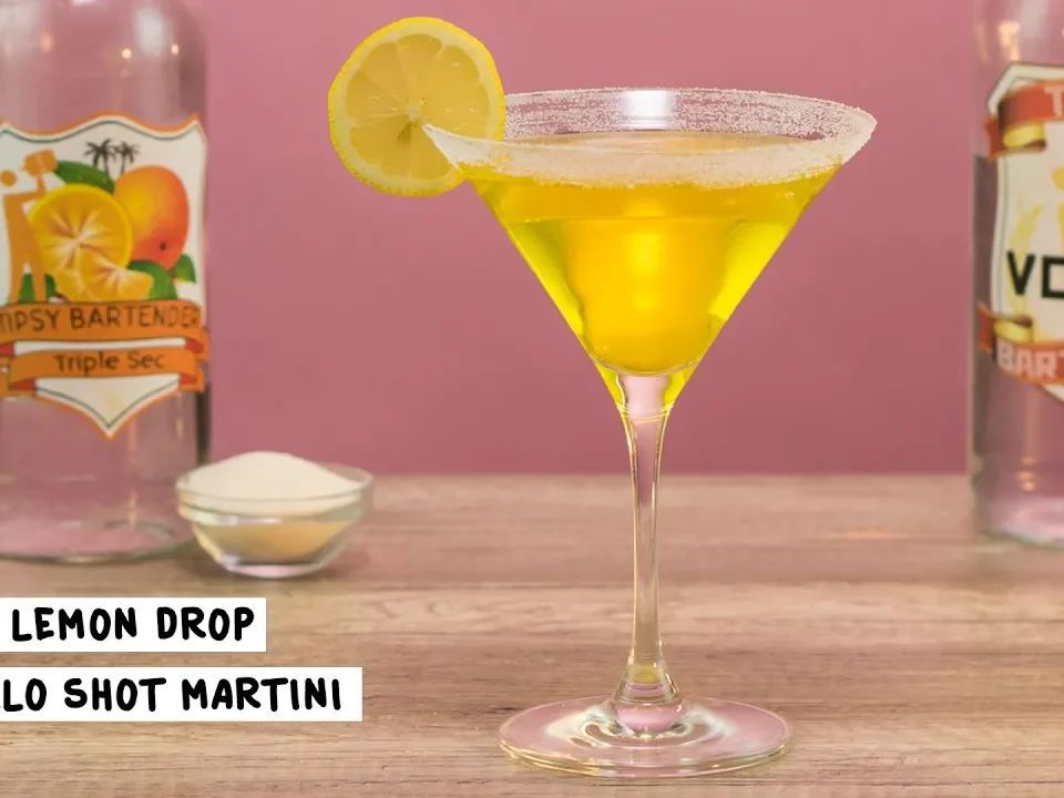 Lemon Drop Recipe  European Bartender School