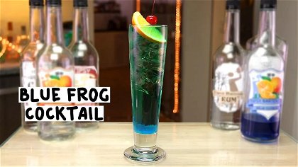 Blue Frog Cocktail thumbnail