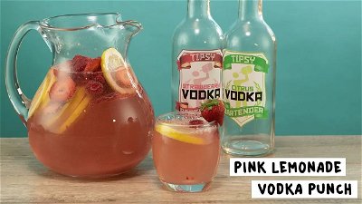 Pink Lemonade Vodka Punch thumbnail